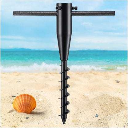 No Dig Portable Umbrella Holder,Heavy Duty Metal Umbrella Anchor Holder for Tree,Flag,String Lights Pole,Fishing Rod,Outdoor Park Patio Umbrella Stake for Ground,Sand