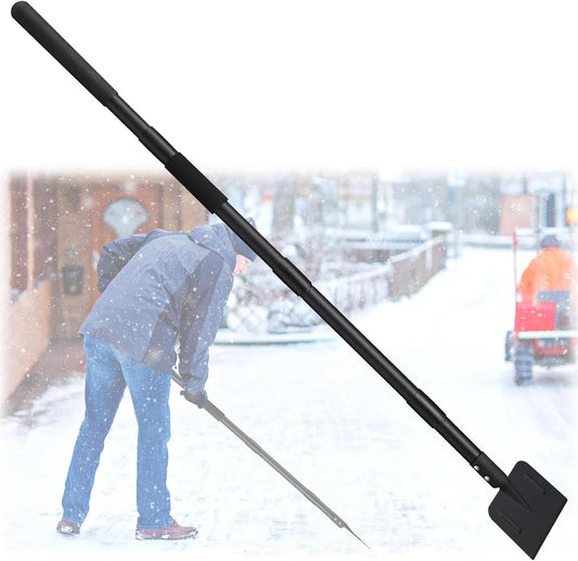 Snow Shovel, Ice Scraper, 54 inch Snow Ice Chopper for Walkway,Ice Removal Tool for Road Outdoor Garden Cleaning Scraper,